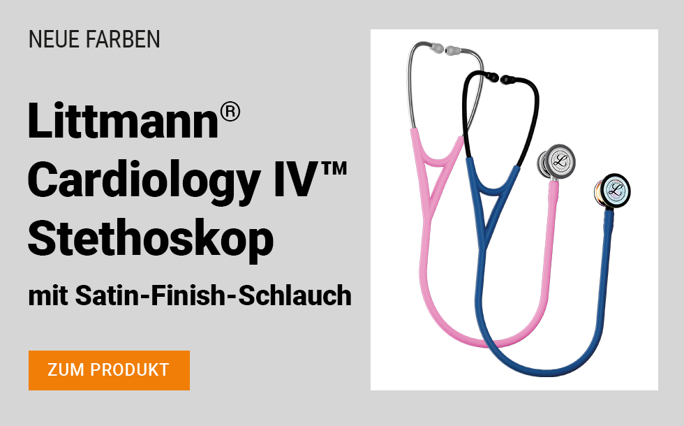 Littmann Cardiology IV Stehtoskop mit Satin-Finish-Schlauch